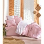 Comprar Juego de cama - 1 funda nórdica 220x240 cm + 2 fundas de almohada 60x60 cm - 100% algodón - rosa