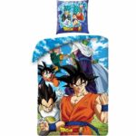 Comprar Juego de cama - dragon ball z - microfibra - 1 funda nórdica 140 x 200 cm + 1 funda de almohada 63 x 63 cm