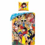 Comprar Juego de cama - one piece - luffy y su tripulación iv - microfibra - 1 funda nórdica 140 x 200 cm + 1 funda de almohada 63 x 63 cm