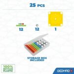 Comprar Juego de construcción magnético - geomag - supercolor - 25 piezas - magnético - a partir de 3 años