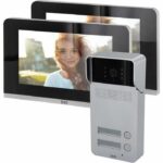 Comprar Kit de intercomunicación multiapartamento - dio connected home - unidad exterior 2 botones - 2 pantallas 7kit de intercomunicación multiapartamento - d