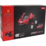 Comprar Kit de montaje ferrari fxx k evo - turbo challenge - coche teledirigido - rojo - 1/18