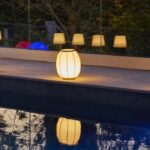 Comprar Lámpara de mesa inalámbrica - lumisky - tulum - al. 27 cm - mango de metal - oro - led blanco cálido y blanco frío