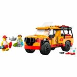 Comprar Lego city 60453 vehículo de rescate en la playa - juguete para niños de 6 años con tiburón
