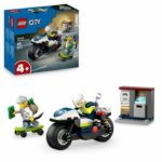 Comprar Lego city 60455 persecución en motocicleta policial: set de construcción para niños de 4 años en adelante