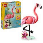 Comprar Lego creator 31170 3 en 1 animales salvajes: flamenco - juguete para niñas de 8 años en adelante