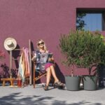 Comprar Maceta - deroma - origin - 85 l - con ruedas - gris