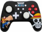 Comprar Mando konix de one piece con cable de 3 m con diseño de luffy para nintendo switch