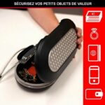 Comprar Master lock mini baúl de viaje portátil con cable de seguridad - negro