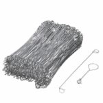 Comprar Naturaleza lote de 200 bridas de acero galvanizado para trenzadora de alambre - (l16 cm x Ø1 mm)