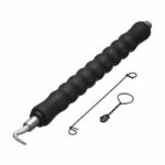 mango de goma - incluido 50x (l16 cm x Ø1 mm) - enlaces de bucle de acero galvanizado - h30 cm