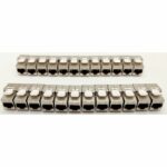 Comprar Pack de 24 conectores rj45 cat.6a keystone - lineal - pr24as24 - corto - blindado