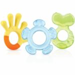 Comprar Pack de 3 mordedores - nuby - sin bpa - a partir de 3 meses