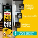 Comprar Pattex ni tornillo ni ni chrono - lote de 2 cartuchos 310ml 380g + 1 gratis