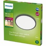 Comprar Philips led techo light superslim - 15w - ip54 - negro