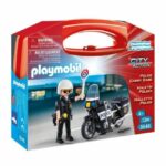 Comprar Playmobil - maleta de policía motorista - niño - 13 piezas - a partir de 4 años
