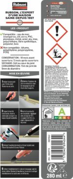 Comprar Sellador negro especial para embarcaciones a motor - 280ml - rubson