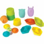 Comprar Set de baño - infantino - 315341 - 11 piezas - silicona