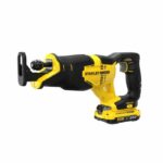 Comprar Sierra de vaivén inalámbrica + 2 baterías de 2 ah + cargador - stanley fatmax - sfmcs300d2k-qw - 18 v - profundidad de corte: 300 mm