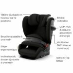 Comprar Silla de coche cybex pallas g3 plus moon black - de 15 meses a 12 años
