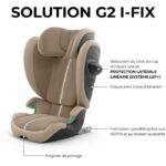Comprar Silla de coche cybex solution g2 i-fix plus fabric - beige almendra