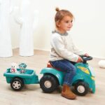 Comprar Tractor orientable ecoiffier con remolque - 15 accesorios - de 12 a 36 meses